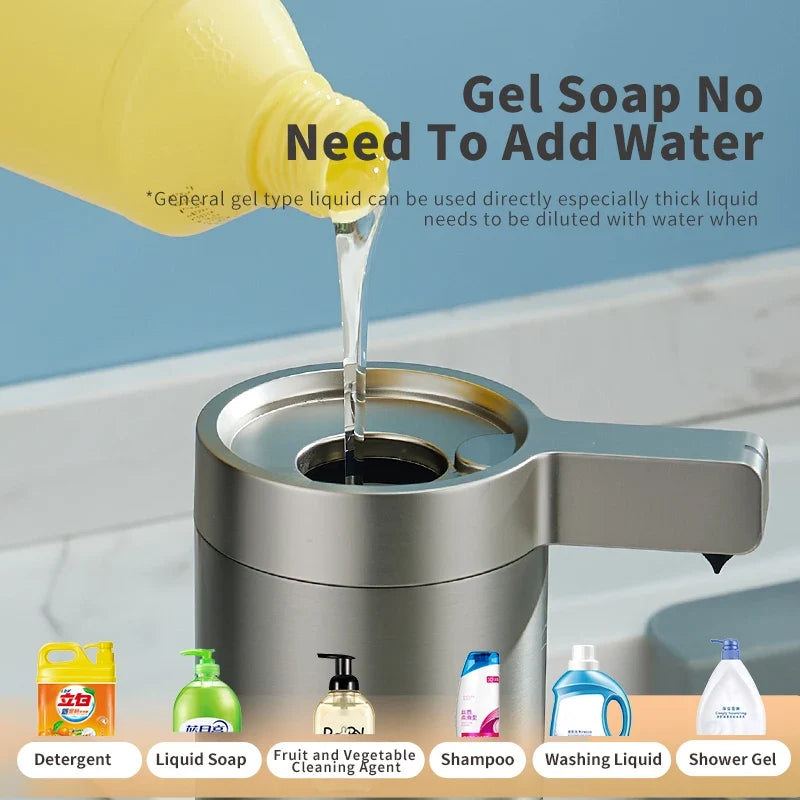 Ecoshyne Stainless Steel Sensor Soap Dispenser