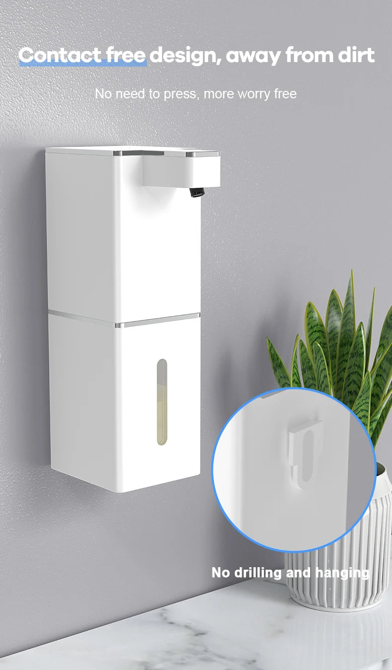 Ecoshyne Sensor Foam Dispenser — Wall-Mounted, Adjustable