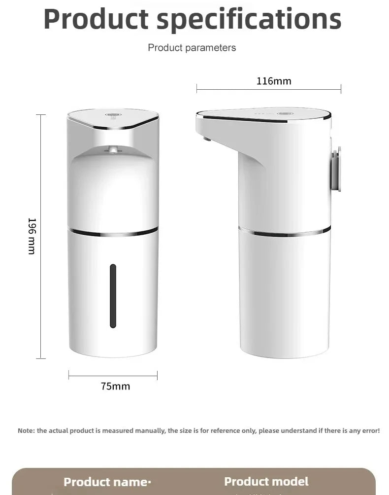 Ecoshyne Wall-Mount Foam Soap Dispenser