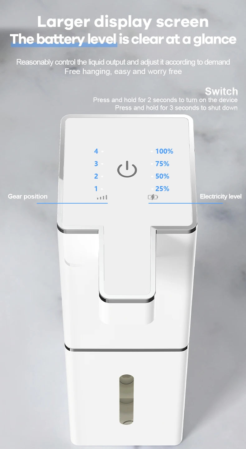 Ecoshyne Sensor Foam Dispenser — Wall-Mounted, Adjustable