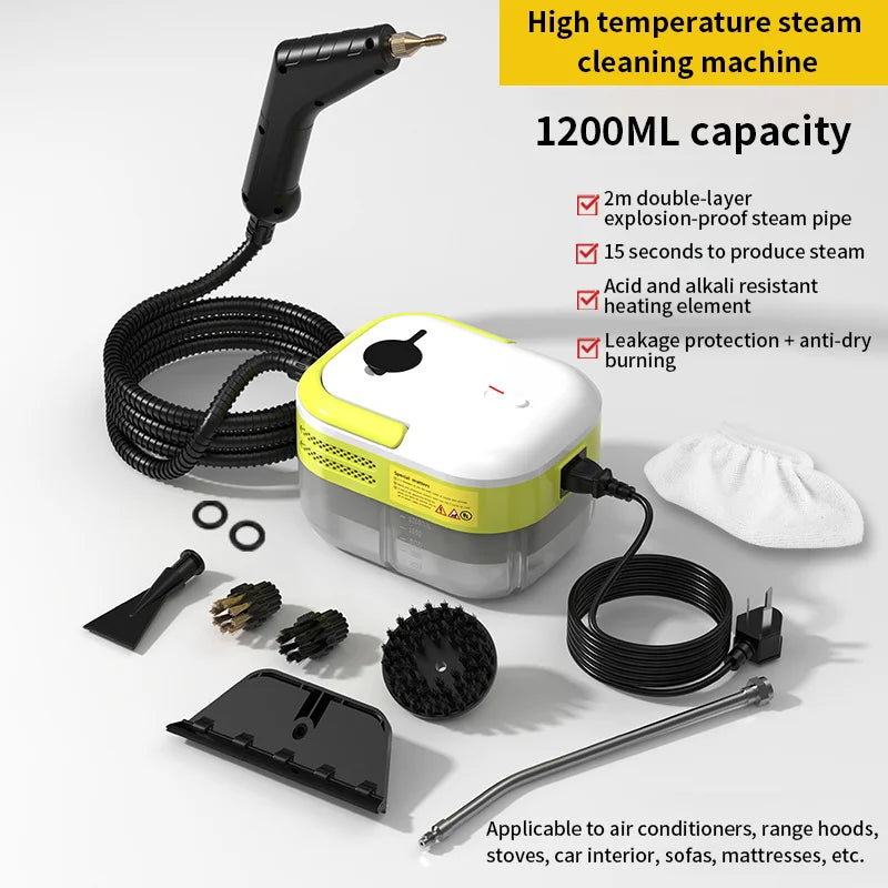 Ecoshyne Handheld High-Pressure Steam Cleaner