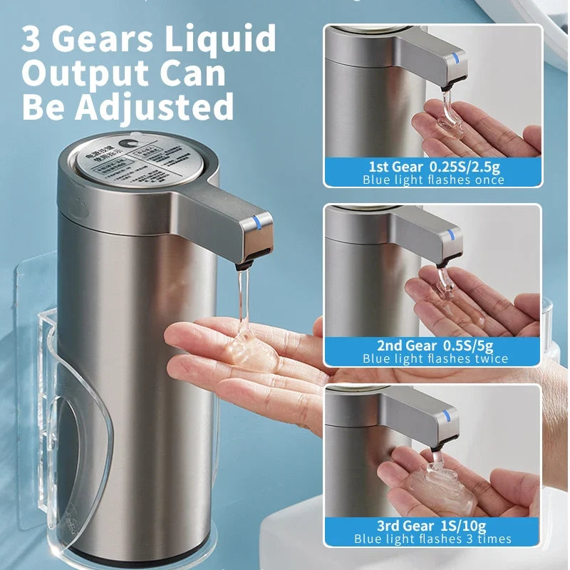 Ecoshyne Stainless Steel Sensor Soap Dispenser