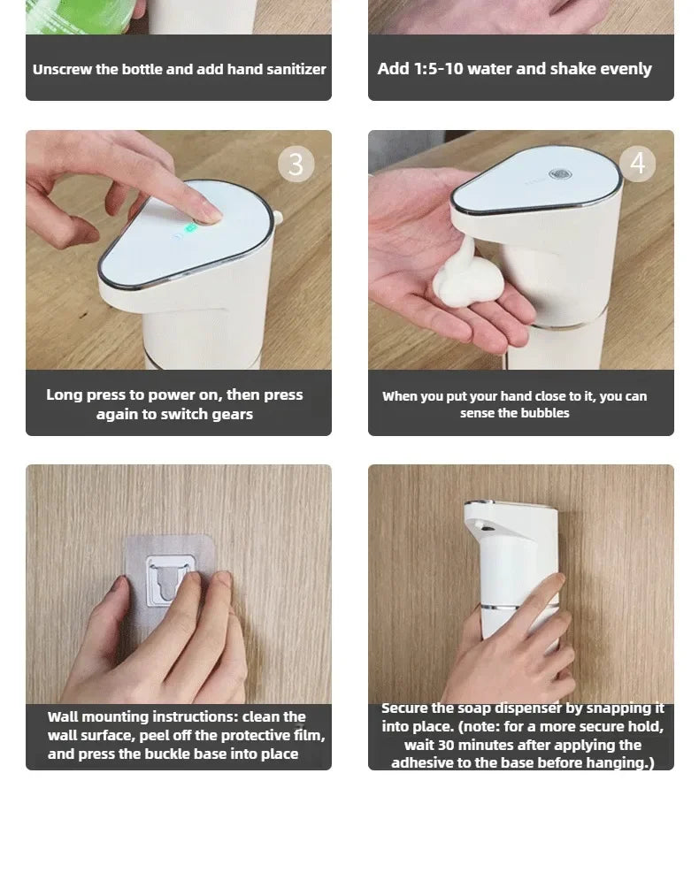 Ecoshyne Wall-Mount Foam Soap Dispenser