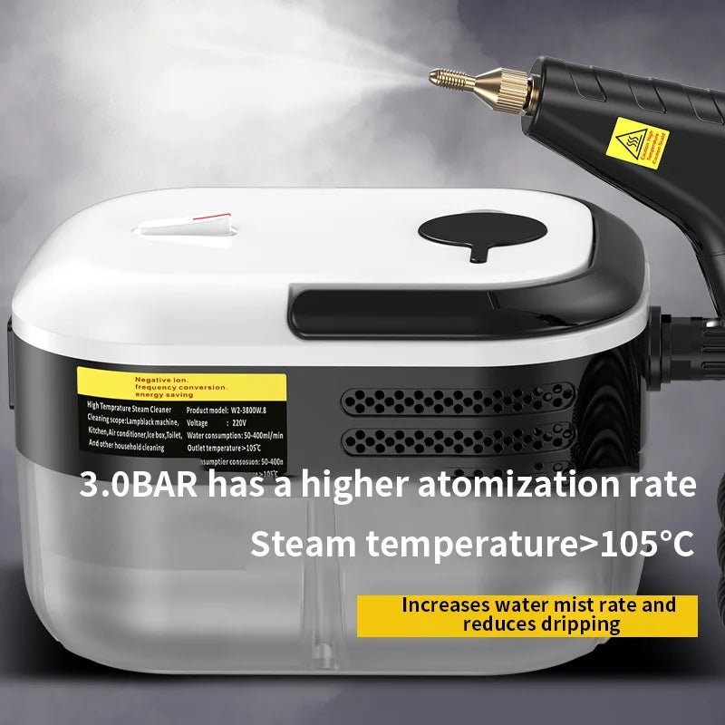Ecoshyne Handheld High-Pressure Steam Cleaner