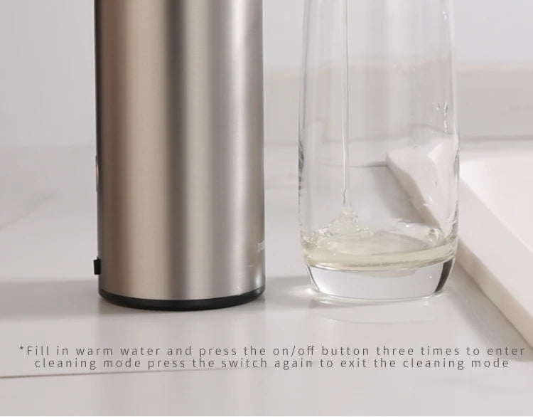 Ecoshyne Stainless Steel Sensor Soap Dispenser