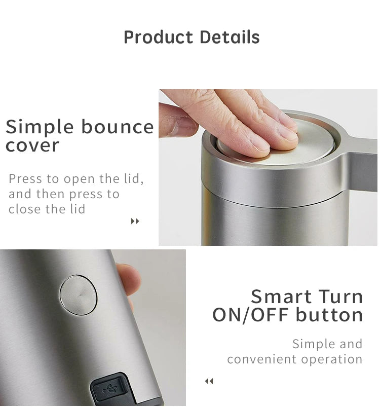 Ecoshyne Stainless Steel Sensor Soap Dispenser