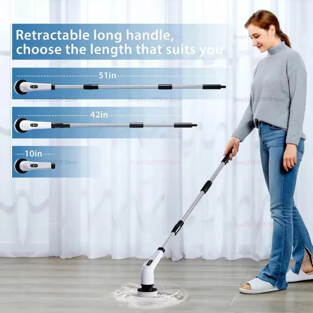 Ecoshyne Power Scrubber — Cordless Electric Spin Cleaner