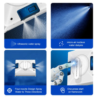 Ecoshyne Window Cleaning Robot — Laser Navigation, 4-Way Spray