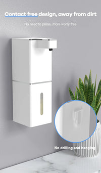 Ecoshyne Sensor Foam Dispenser — Wall-Mounted, Adjustable