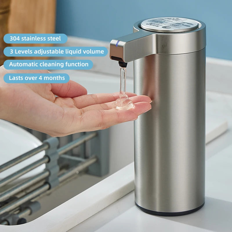 Ecoshyne Stainless Steel Sensor Soap Dispenser