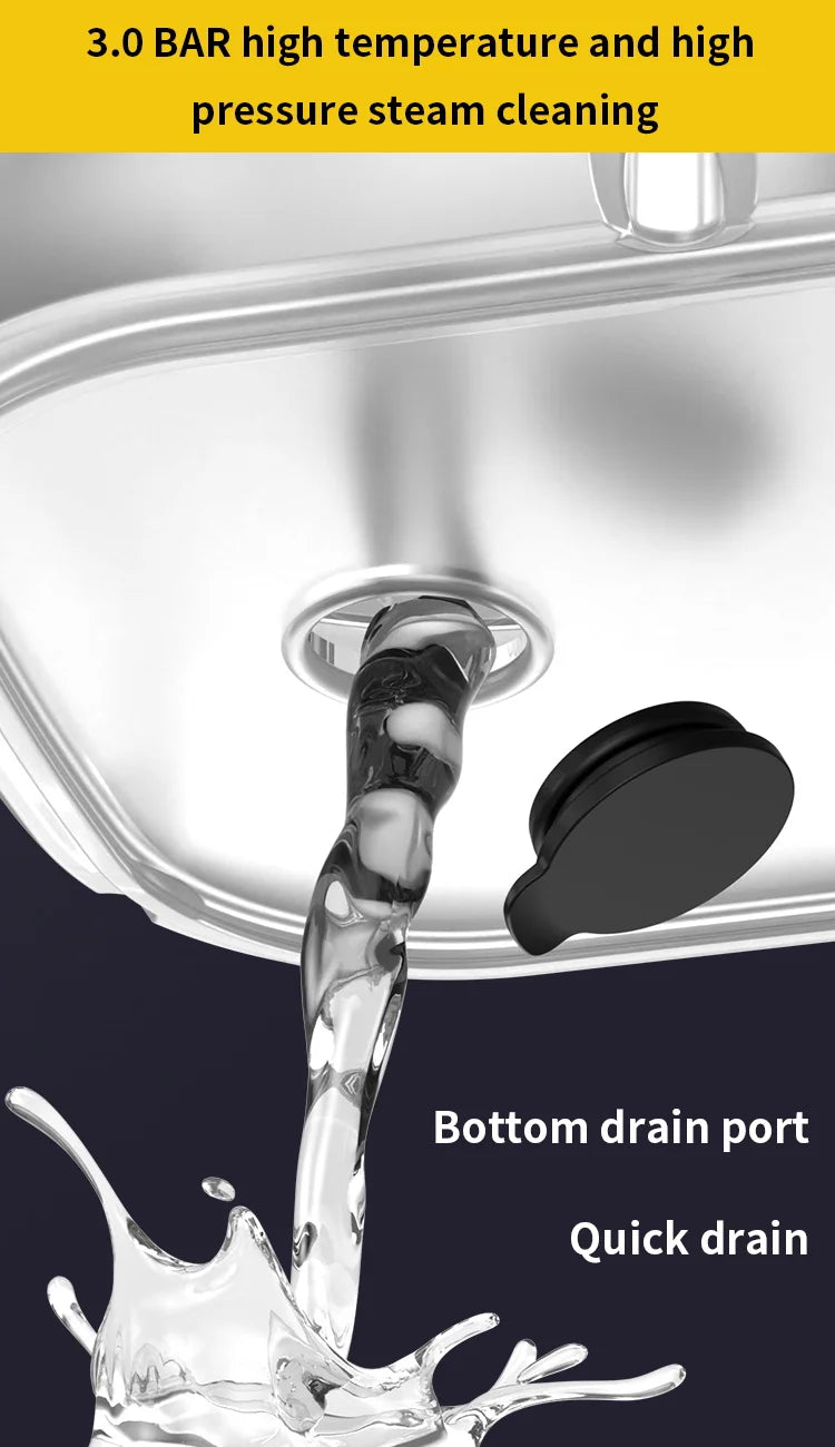 Ecoshyne Handheld High-Pressure Steam Cleaner