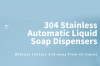 Ecoshyne Stainless Steel Sensor Soap Dispenser