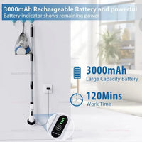 Ecoshyne Power Scrubber — Cordless Electric Spin Cleaner