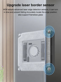 Ecoshyne Robot Window Cleaner — AI Navigation, 52m² Coverage