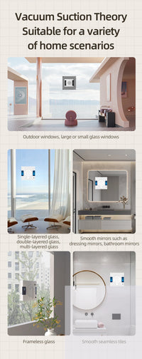 Ecoshyne Window Cleaning Robot — Laser Navigation, 4-Way Spray