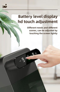 Ecoshyne Dual-Head Touchless Soap Dispenser — Foam & Liquid, Wall-Mountable