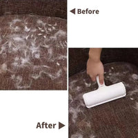 Ecoshyne Reusable Pet Hair Roller with Self-Cleaning Base