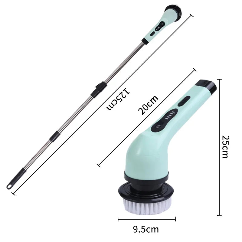 Ecoshyne Power Scrubber — Cordless Electric Spin Cleaner