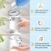 Ecoshyne Touchless Soap Dispenser — Foam &amp; Liquid