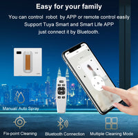 Ecoshyne Robot Window Cleaner — Laser Navigation, 4500Pa