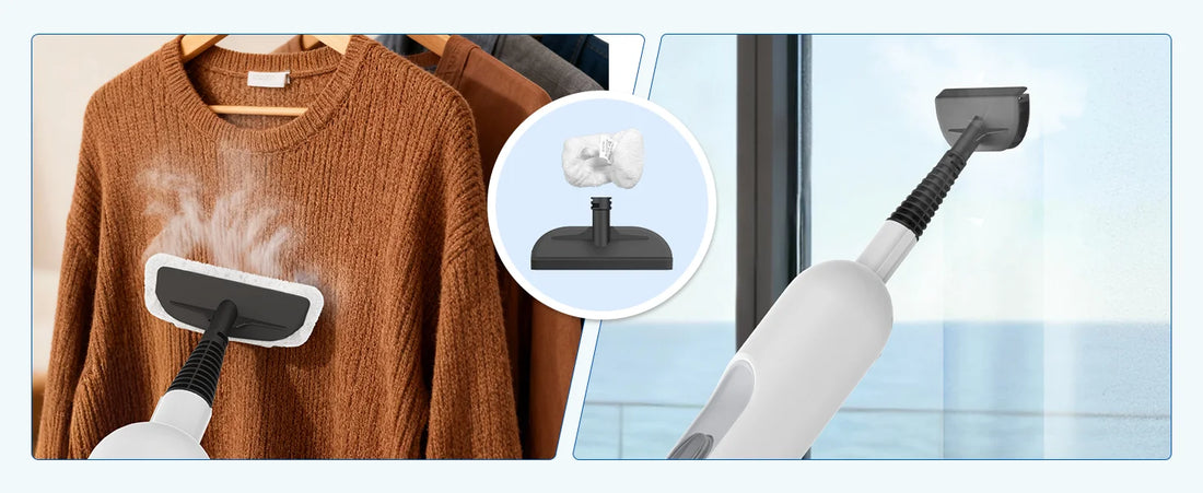 Ecoshyne Steam Mop — High-Temperature 6-in-1 Floor Cleaner