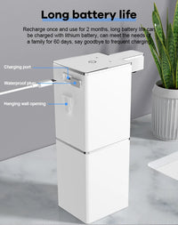 Ecoshyne Sensor Foam Dispenser — Wall-Mounted, Adjustable