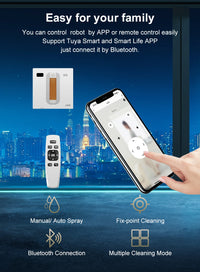 Ecoshyne Robot Window Cleaner — Laser Navigation, 4500Pa