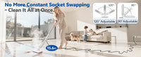 Ecoshyne Steam Mop — High-Temperature 6-in-1 Floor Cleaner