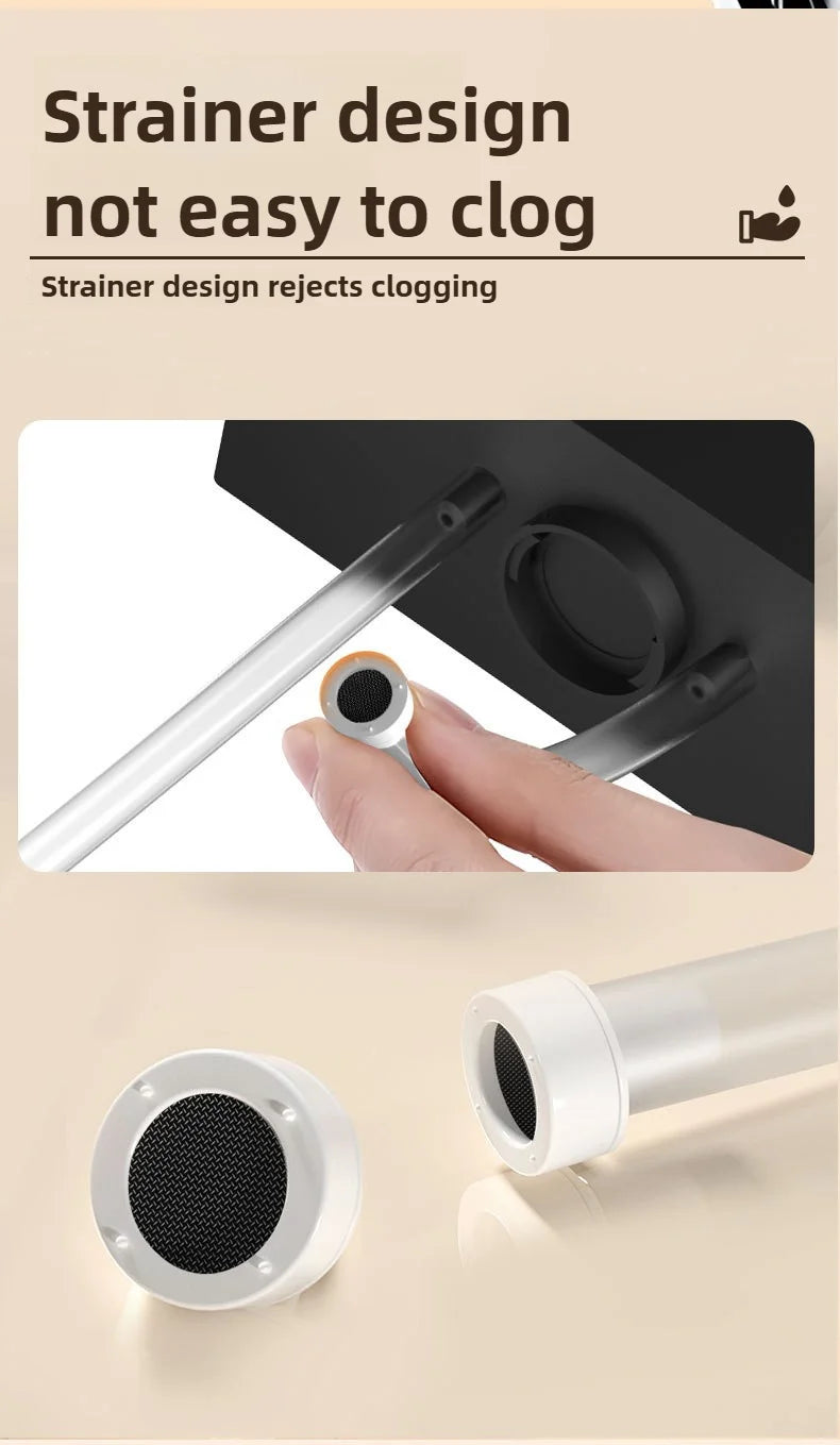 Ecoshyne Dual-Head Touchless Soap Dispenser — Foam & Liquid, Wall-Mountable