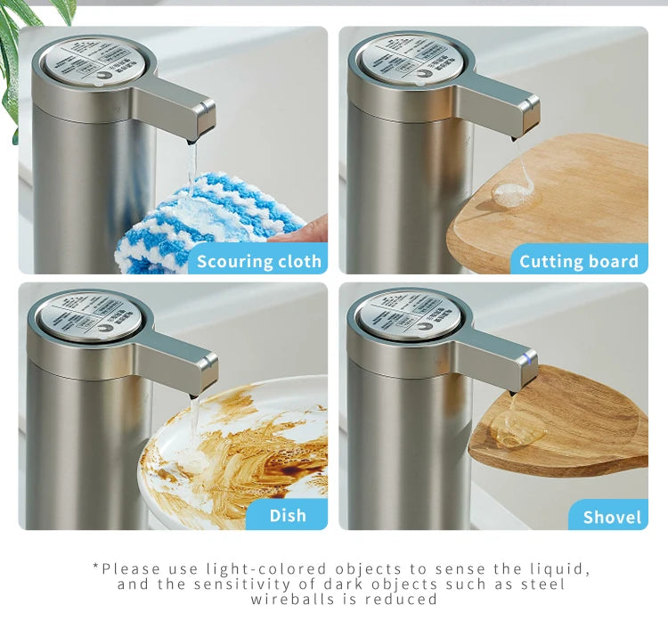 Ecoshyne Stainless Steel Sensor Soap Dispenser
