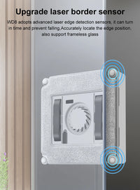 Ecoshyne Robot Window Cleaner — Laser Navigation, 4500Pa