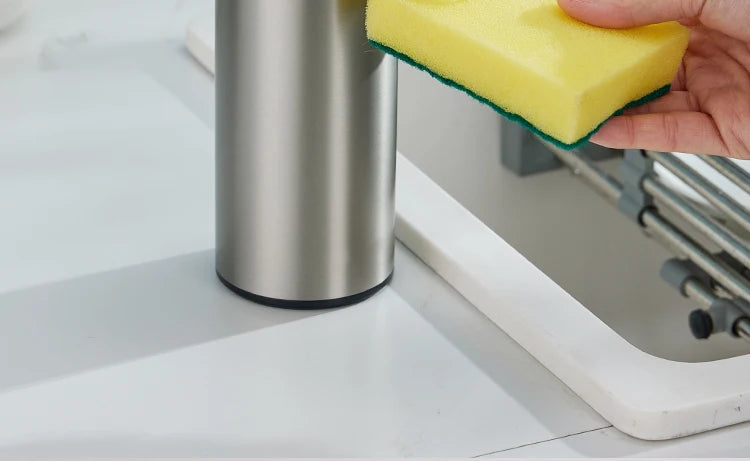 Ecoshyne Stainless Steel Sensor Soap Dispenser