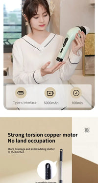 Ecoshyne Power Scrubber — Cordless Electric Spin Cleaner