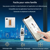 Ecoshyne Robot Window Cleaner — AI Navigation, 52m² Coverage